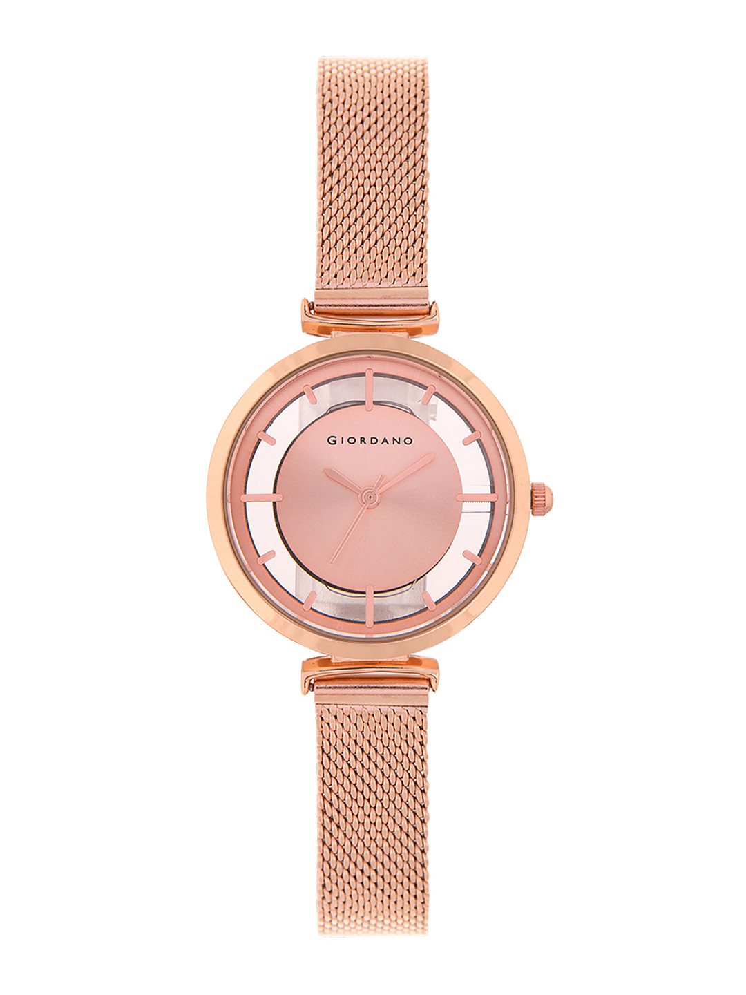 GIORDANO Women Rose Gold Analogue Watch C2175-11
