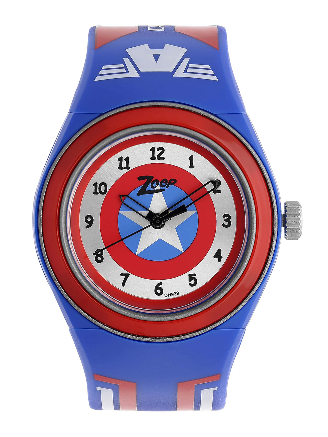 ZOOP from TITAN Unisex Red & Blue Analogue Watch C4048PP18