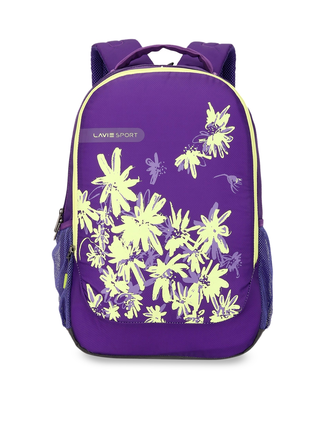 Buy LAVIE SPORT Unisex Purple Yellow Backpack Backpacks for