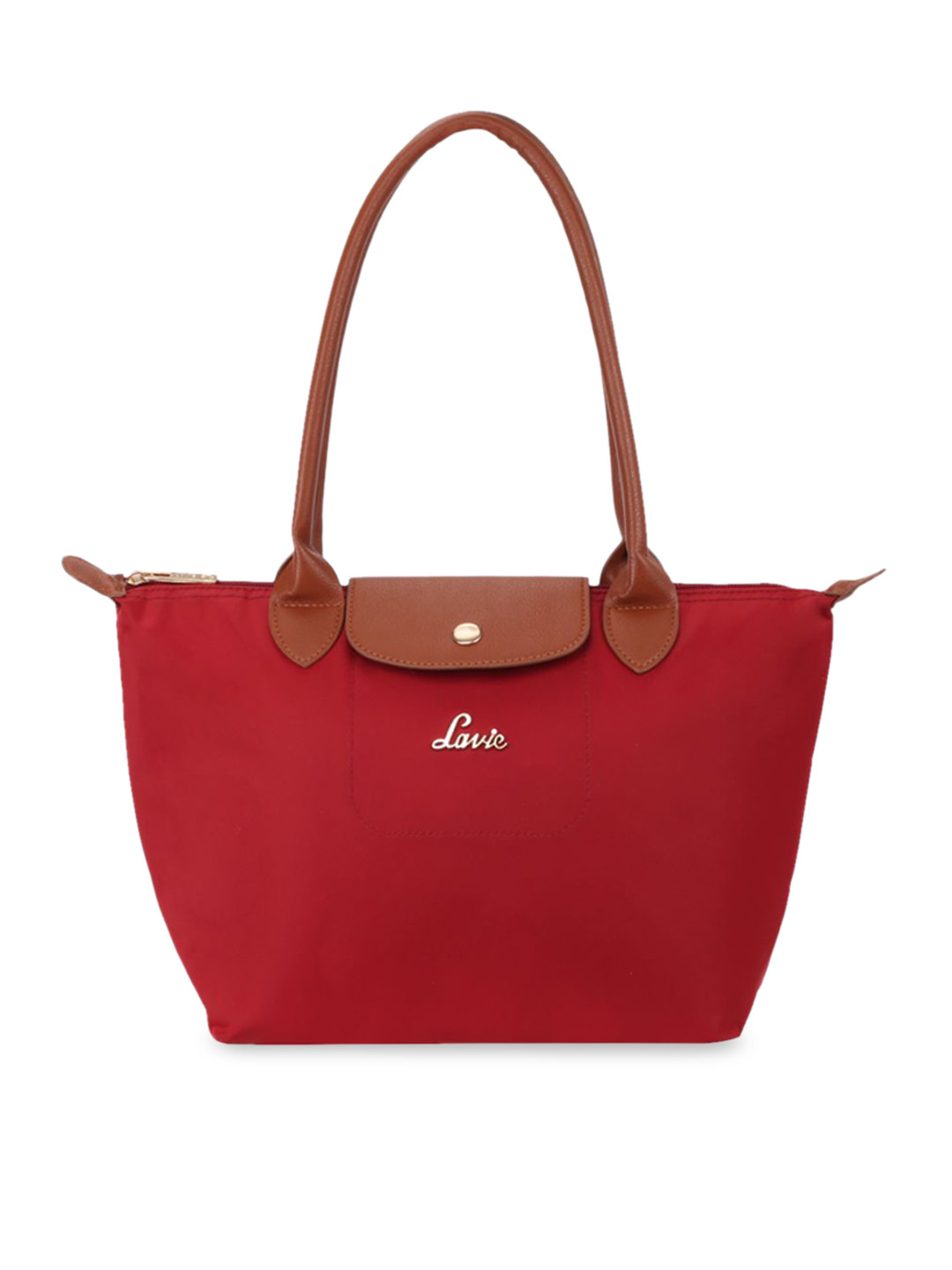 LAVIE SPORT Red Solid Shoulder Bag