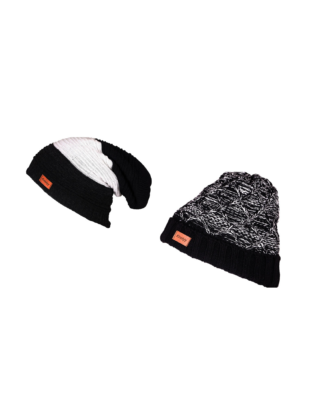 Knotyy Men Pack of 2 Beanies