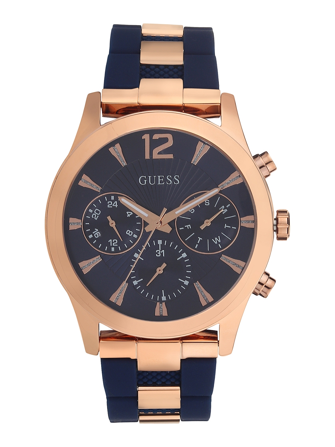 GUESS Women Blue Analogue Watch