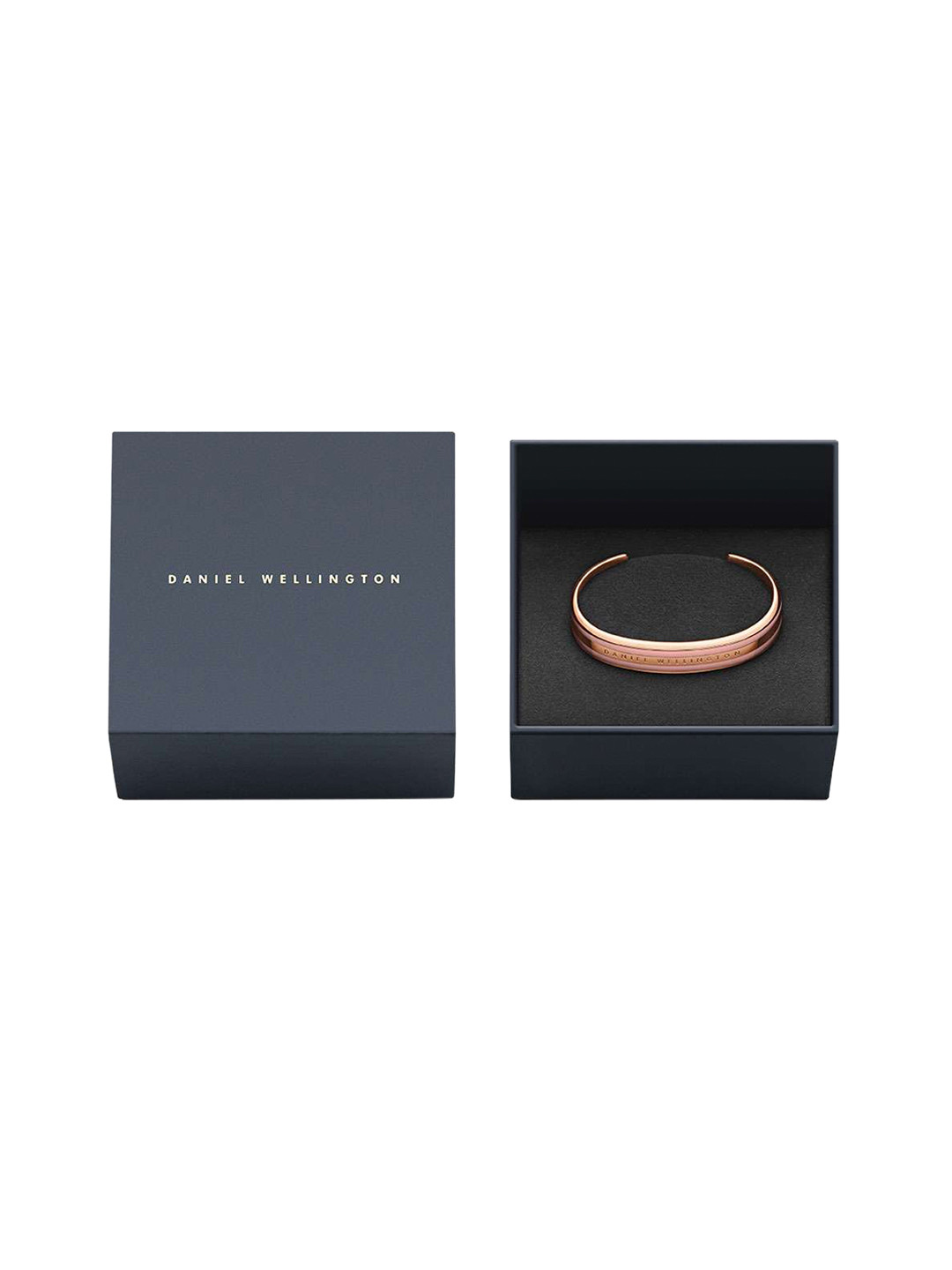 Daniel Wellington Emalie Rose Gold Metal Bracelet For Women-DW00400010