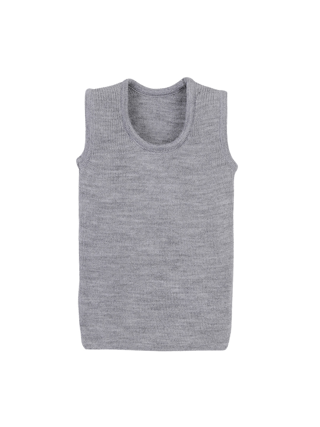 RVK Kids Grey Solid Sweater