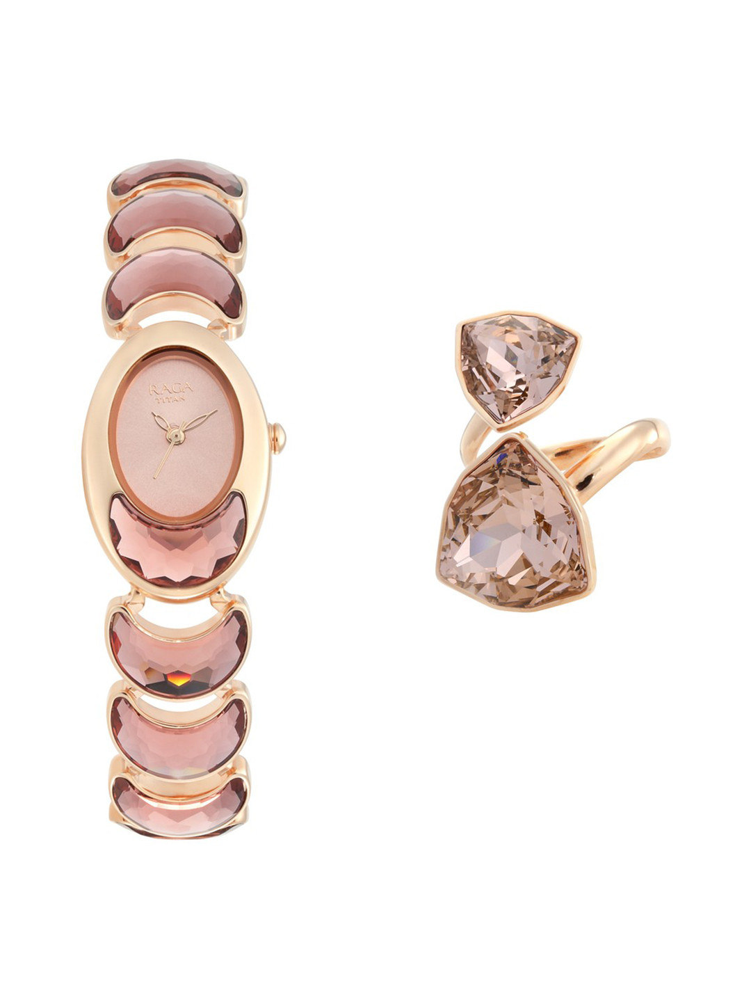 Titan Raga Cocktail Women Pink Analogue watch 95107WM01F