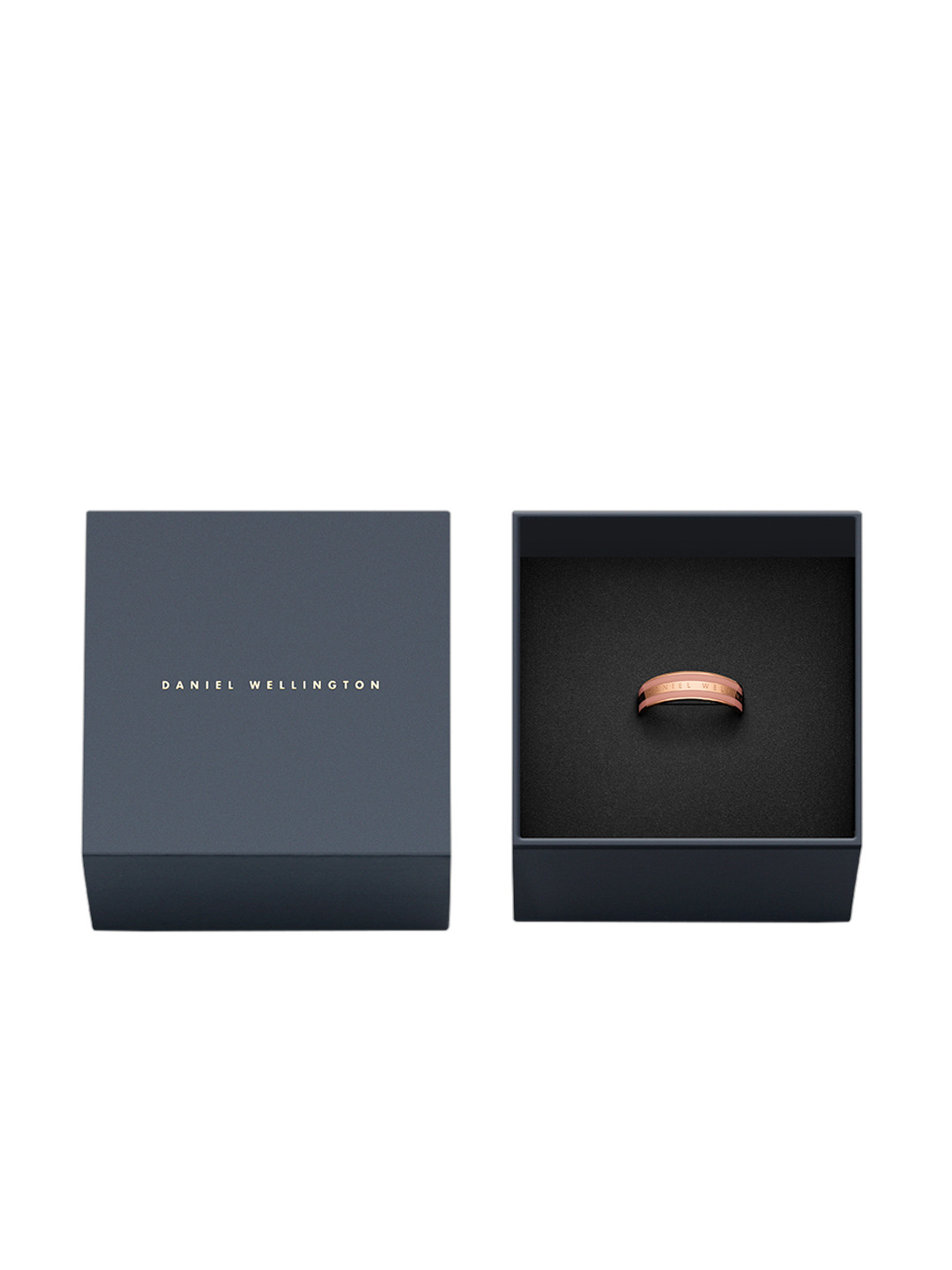 Daniel Wellington Women Emalie Rose Gold Metal Ring