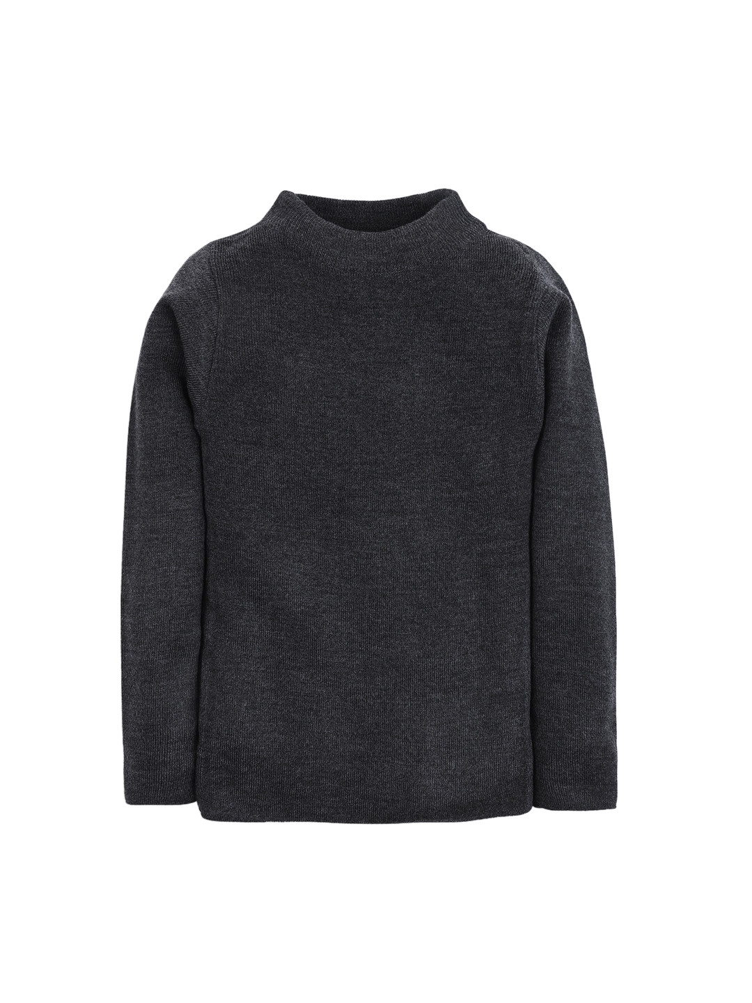 RVK Unisex Charcoal Solid Sweater