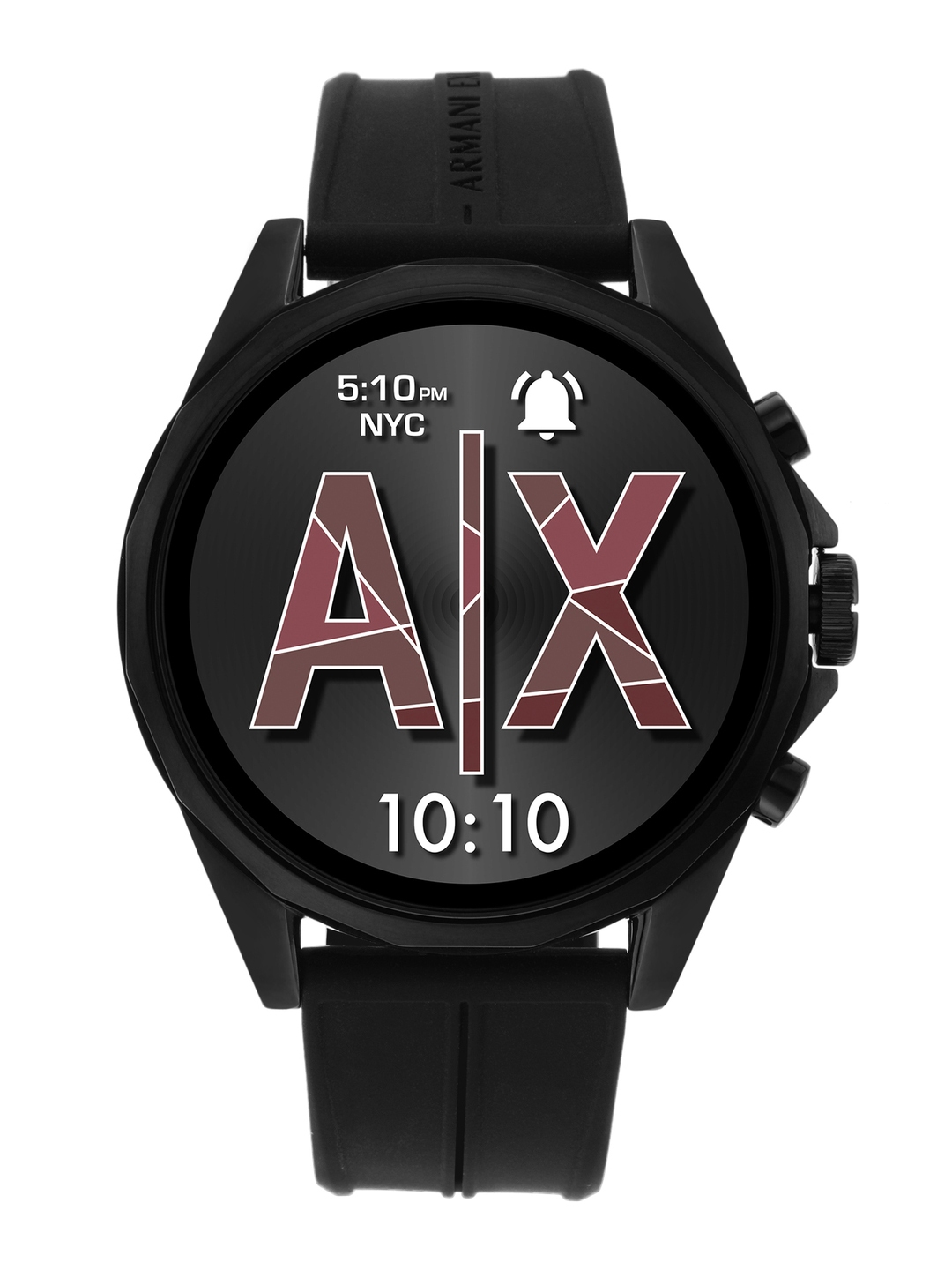 Buy Armani Exchange Men Black Silicone Touchscreen Swim Proof Smartwatch  AXT2007 - Smart Watches for Men 10995804 | Myntra