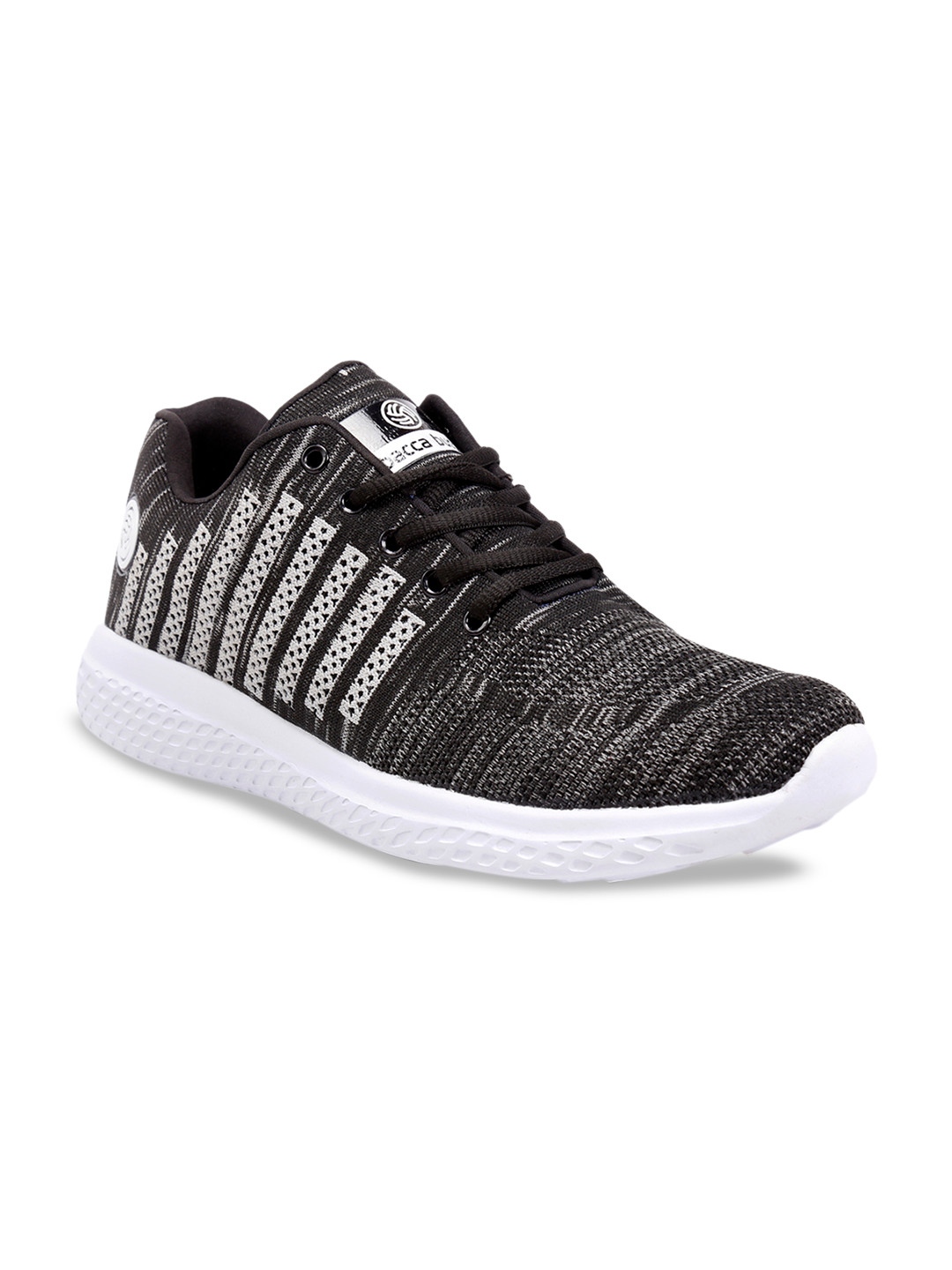 bacca bucci Men Black Mesh Training or Gym Shoes