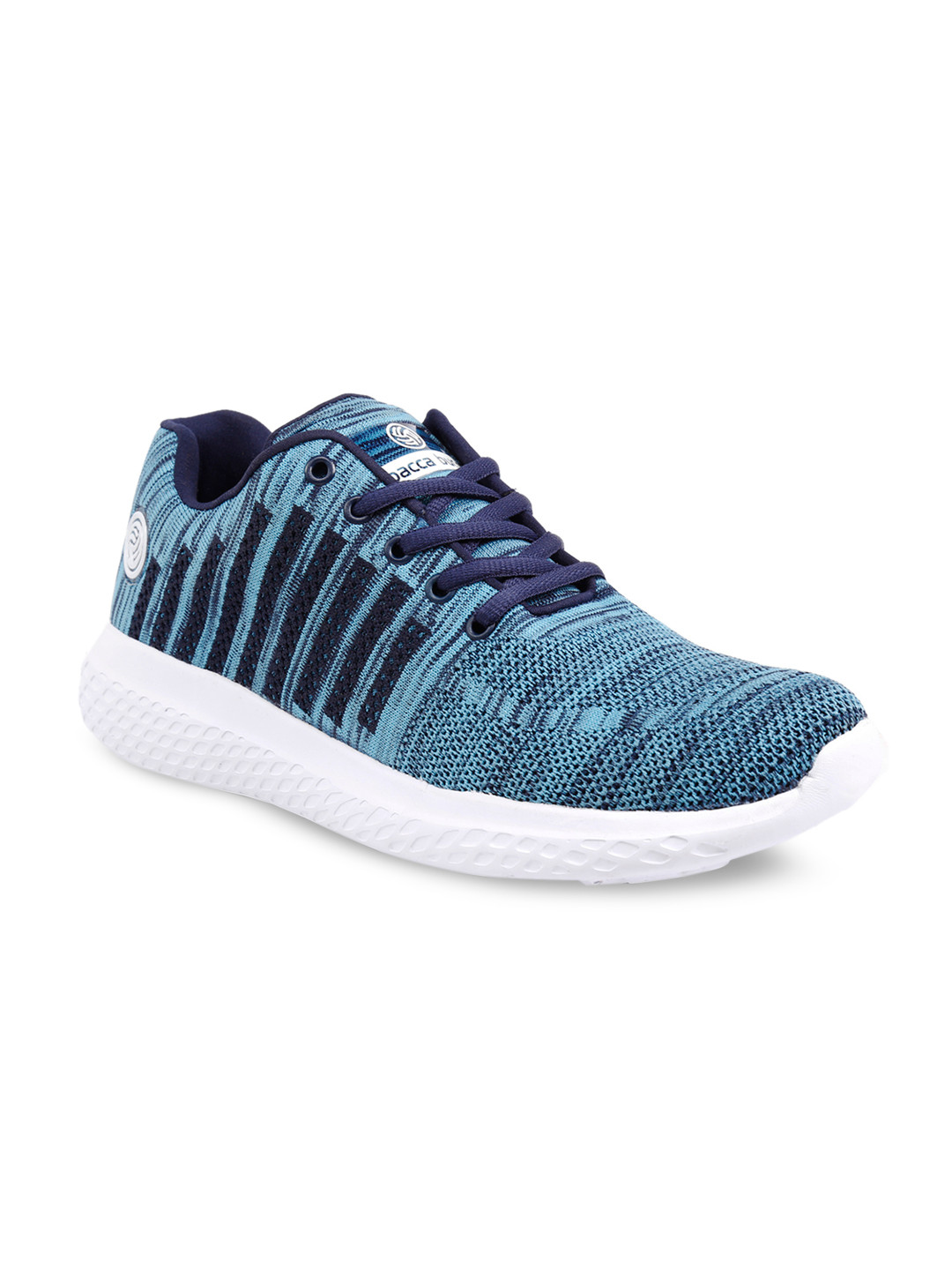 bacca bucci Men Blue Mesh Training or Gym Shoes