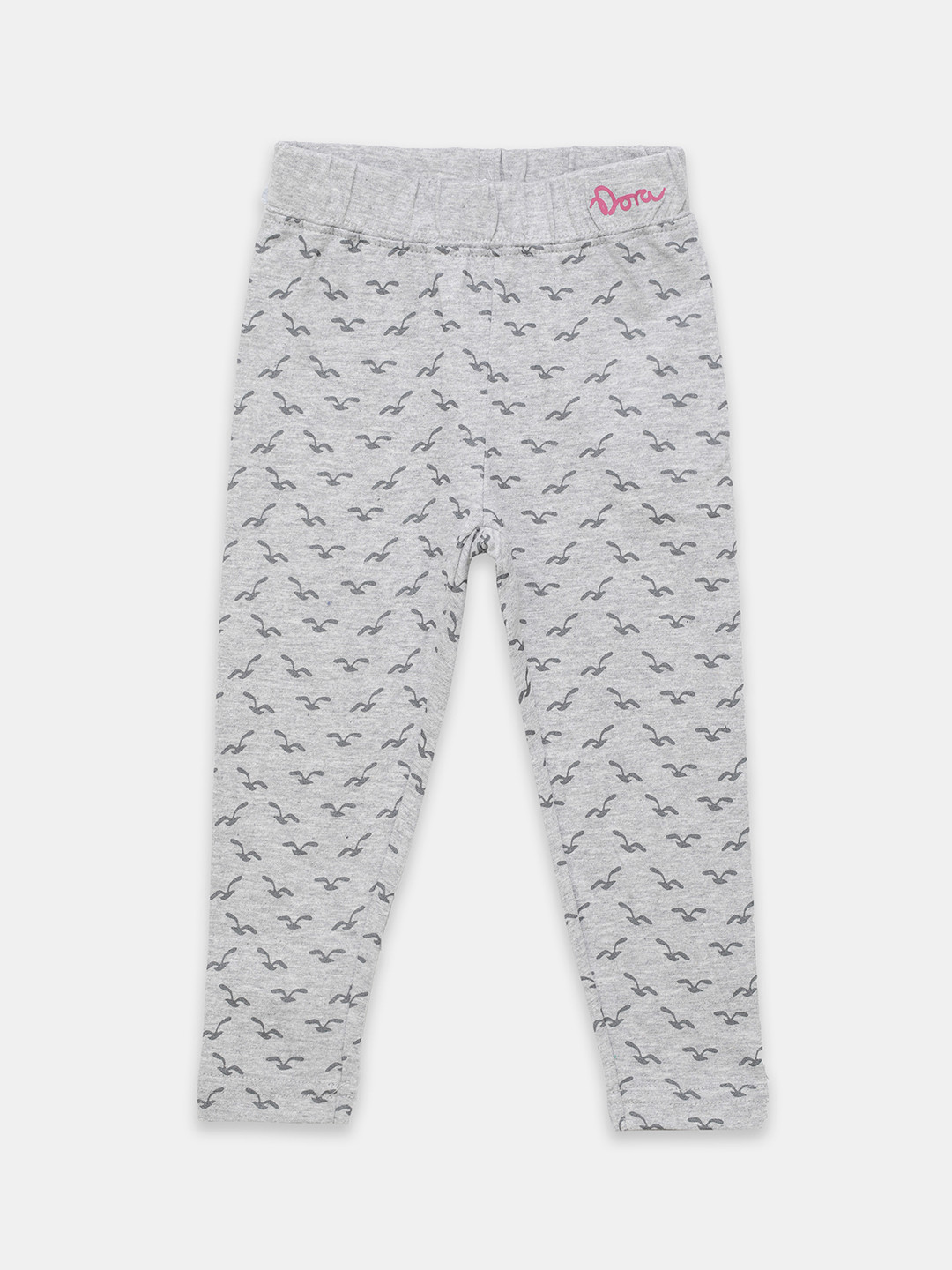 toothless Girls Grey Dora Printed Lounge Pants