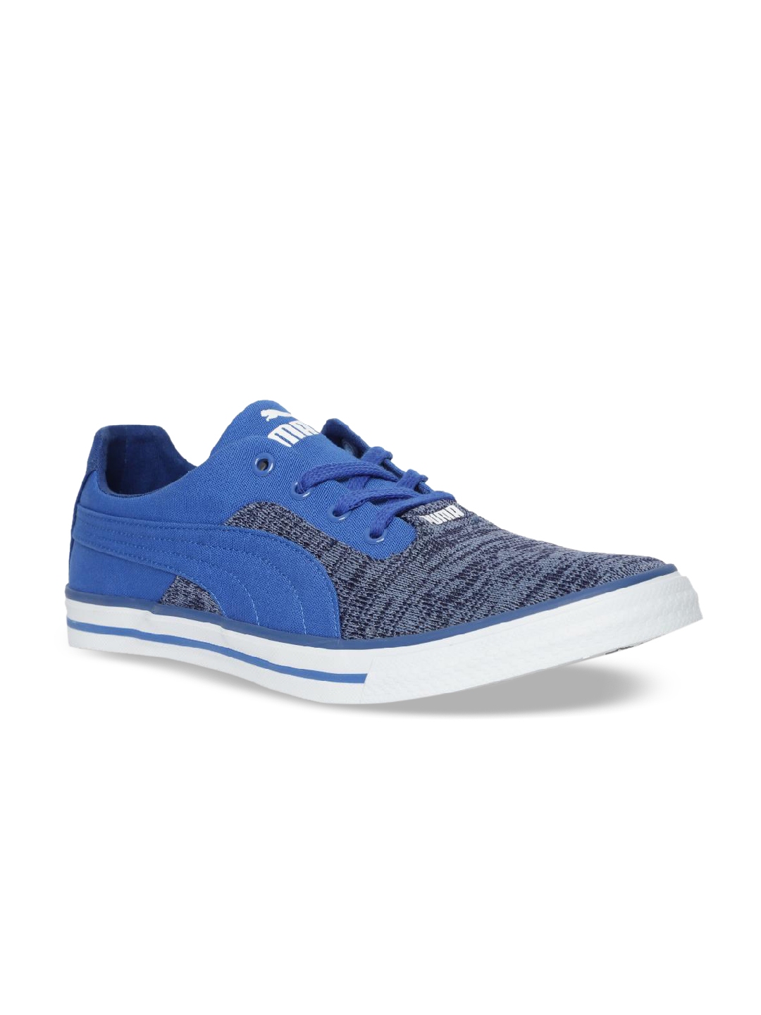 Buy Puma Men Blue Slyde Knit IDP Sodalite Sneakers Casual Shoes for Men 11079874 Myntra