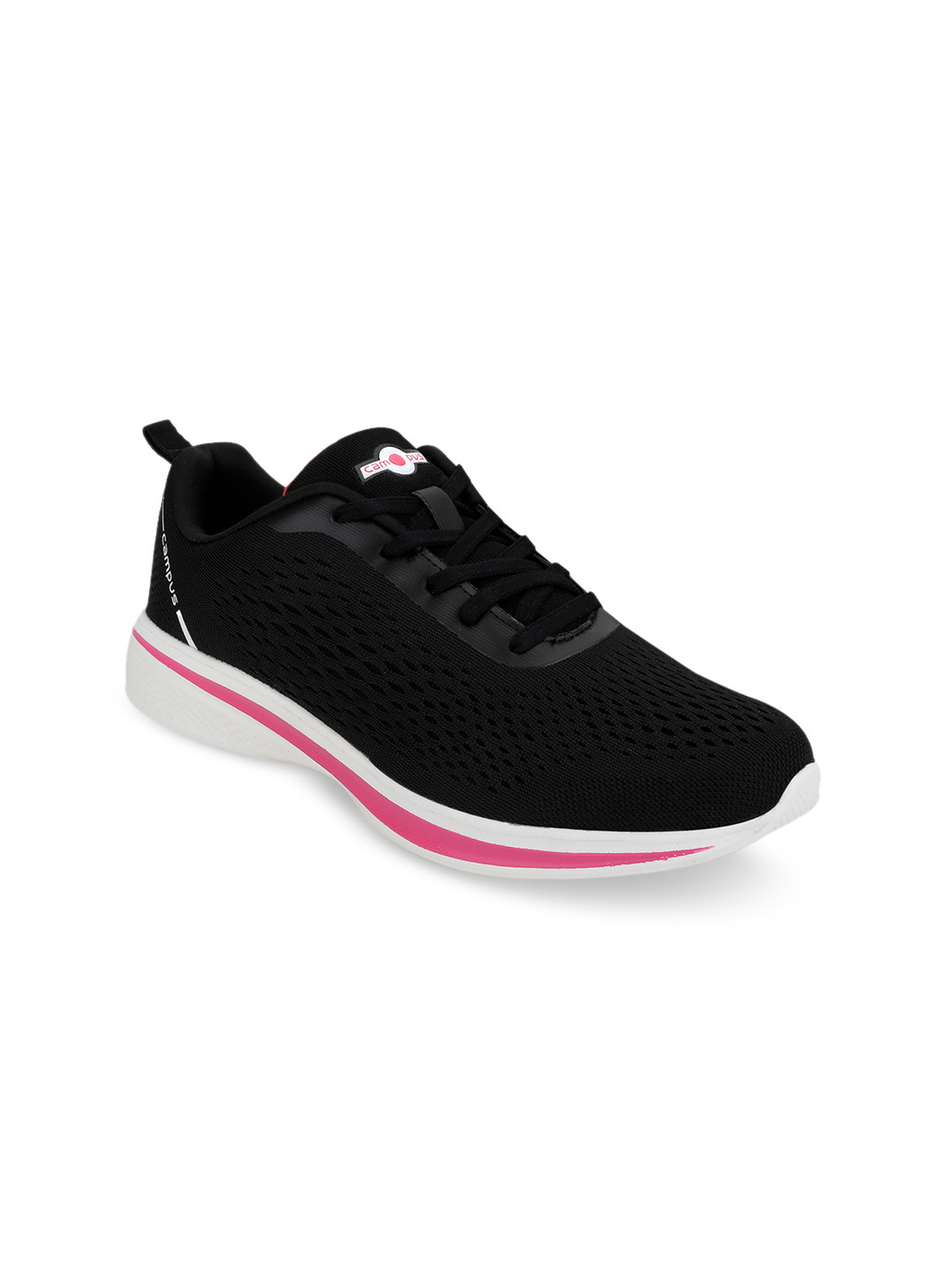 campus black running shoes
