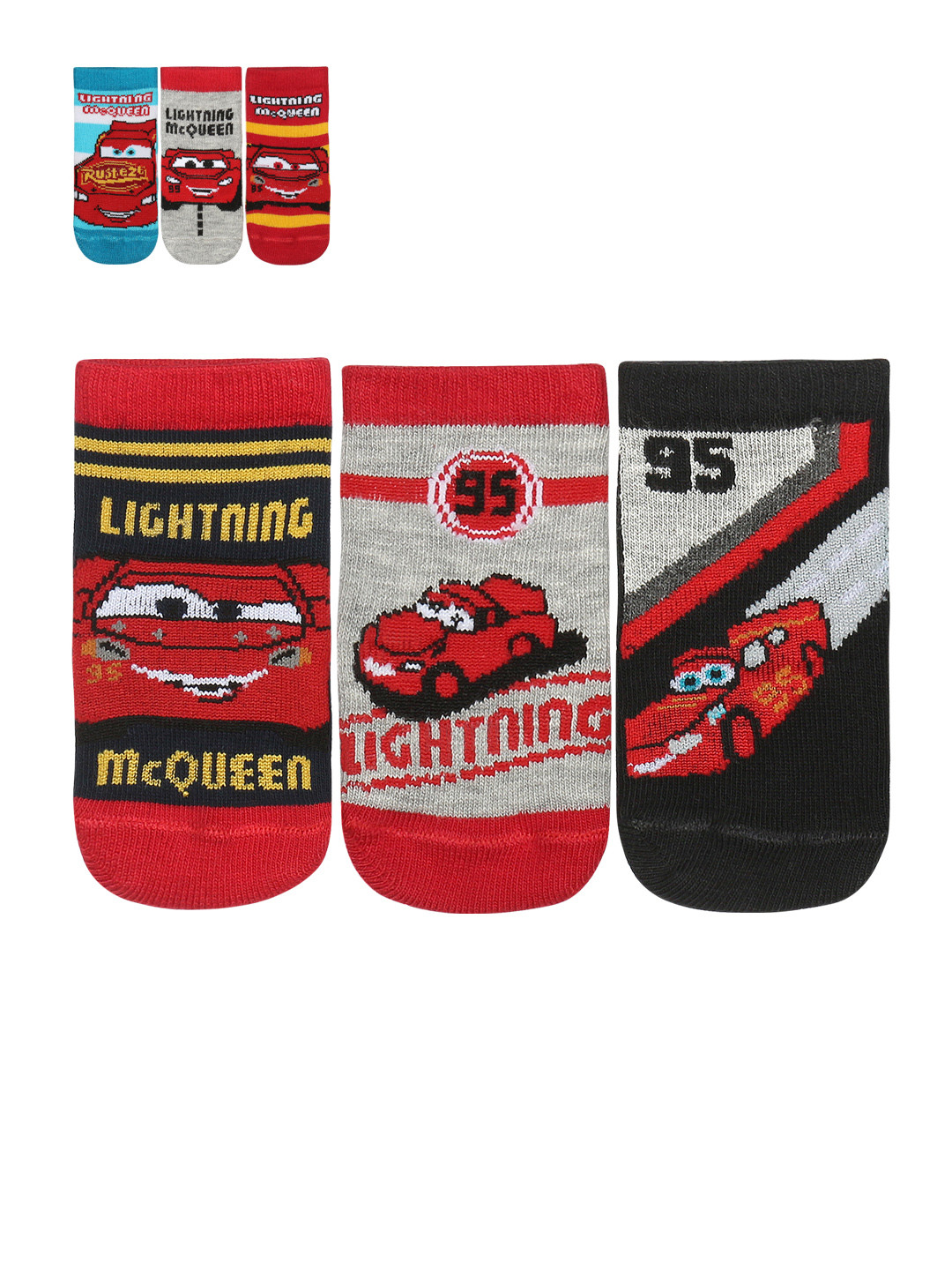 Supersox Kids Pack of 6 Multicoloured Patterned Above Ankle-Length Socks