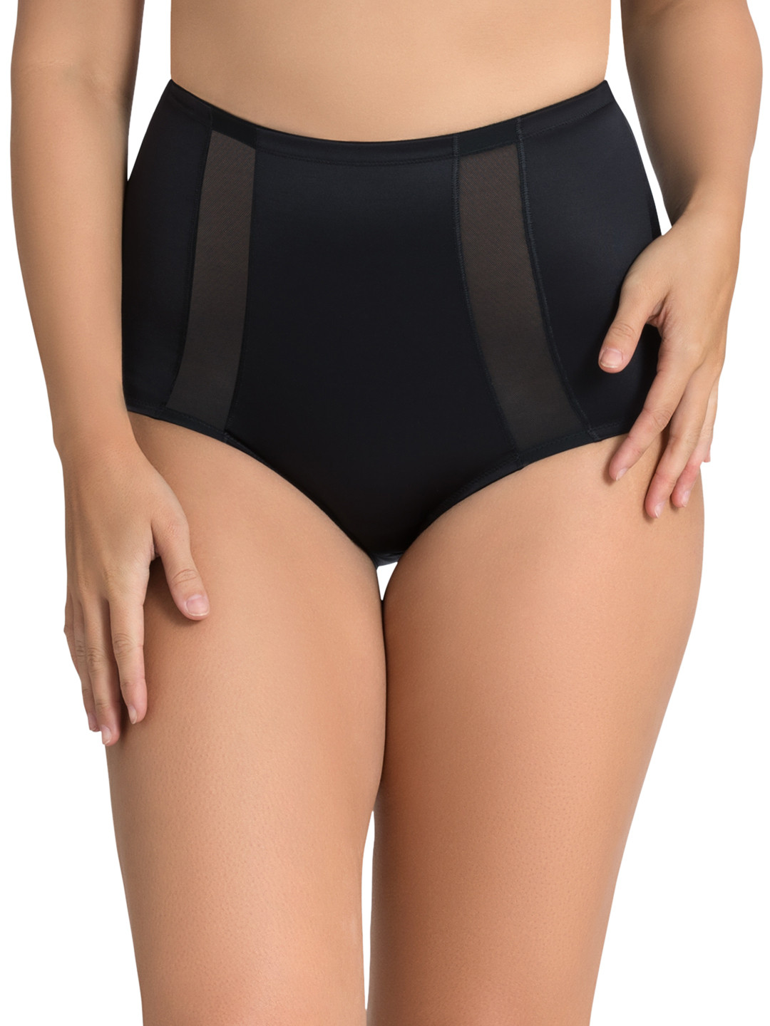 Ultimo Women Black Solid Tummy Tucker S0001