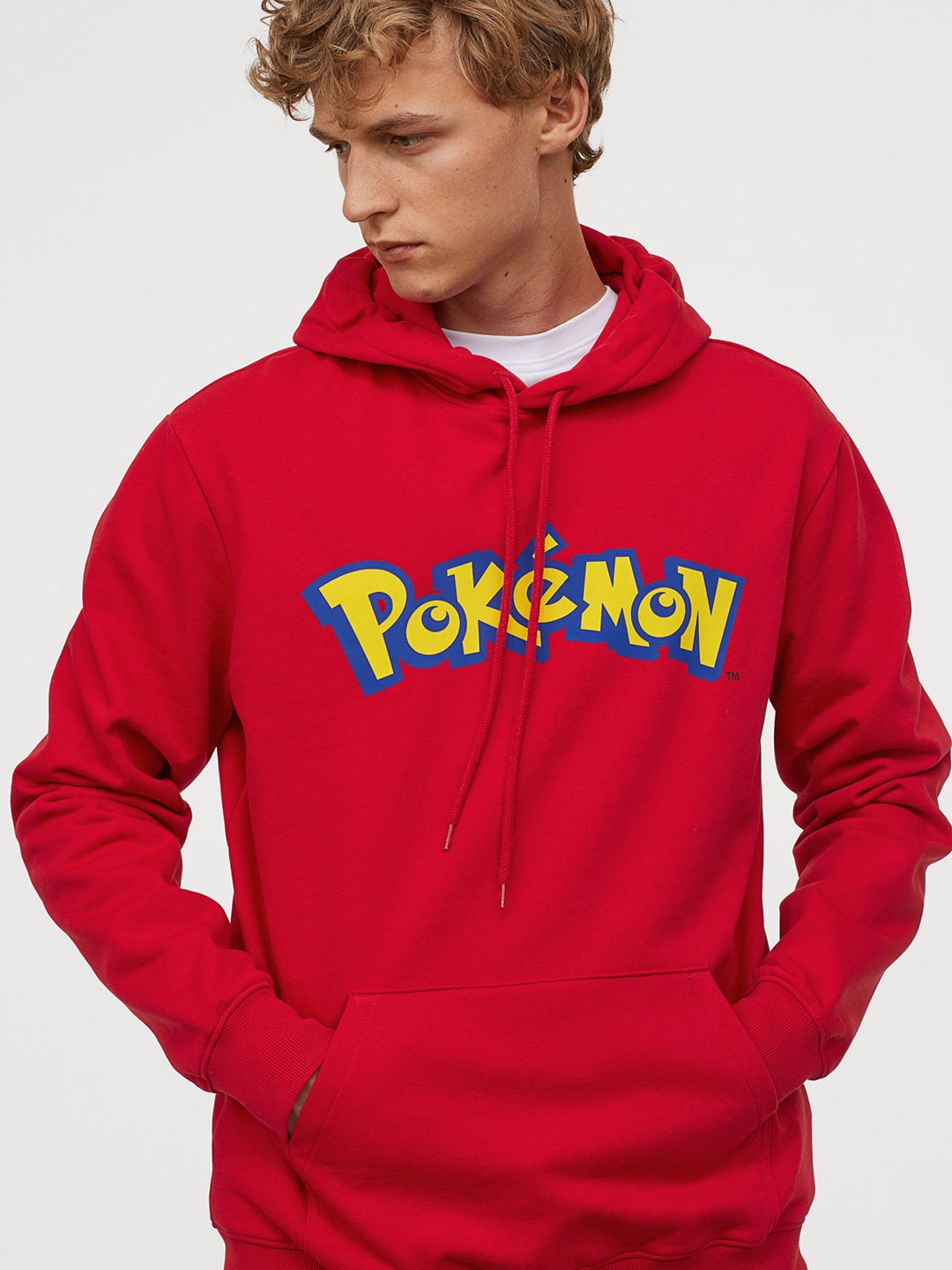 Buy H M Red Pokemon Printed Hooded Top Sweatshirts for Men 11151486 Myntra