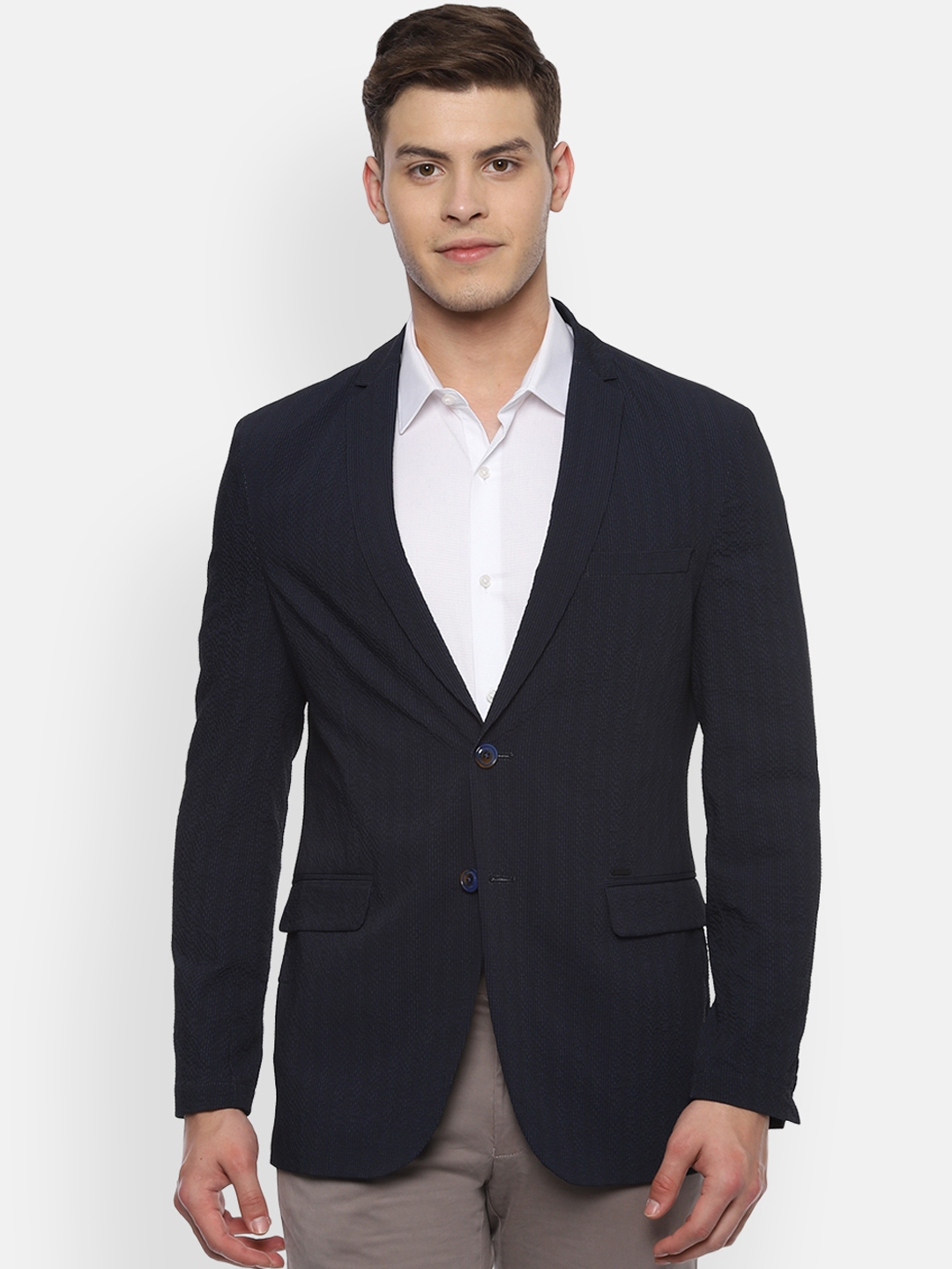 Van heusen blazers myntra outlet