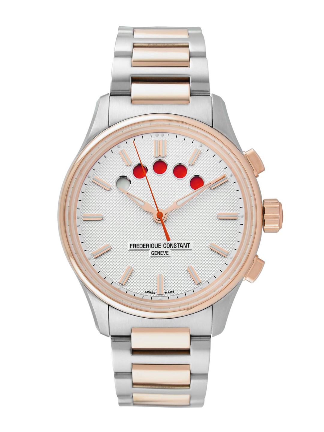 Frederique Constant Men Yacht Timer Regatta Countdown Silver-Toned Analogue Watch