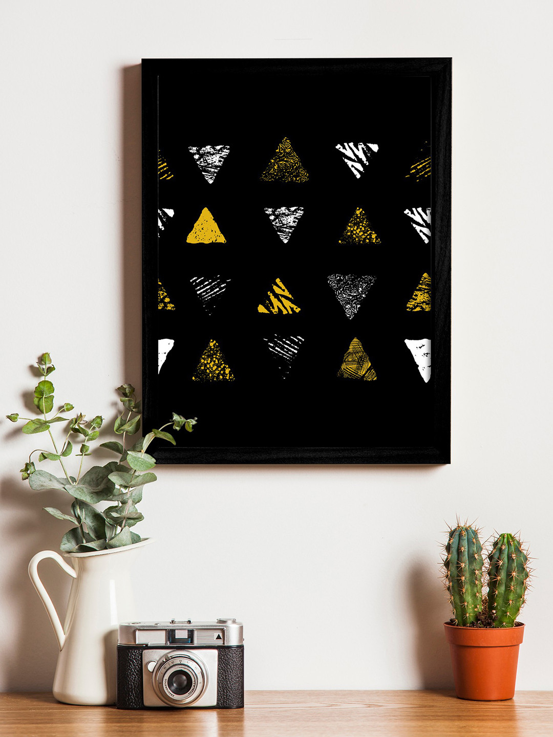 Art Street Synthetic Wood Wall Rectangle Paintings Wall Art -17.5 x 13.5 In