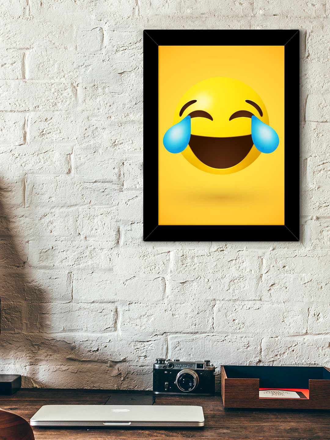 TIED RIBBONS Yellow Wall Living Room Rectangle Potrait Paintings Wall Art -13.78 x 9.84In