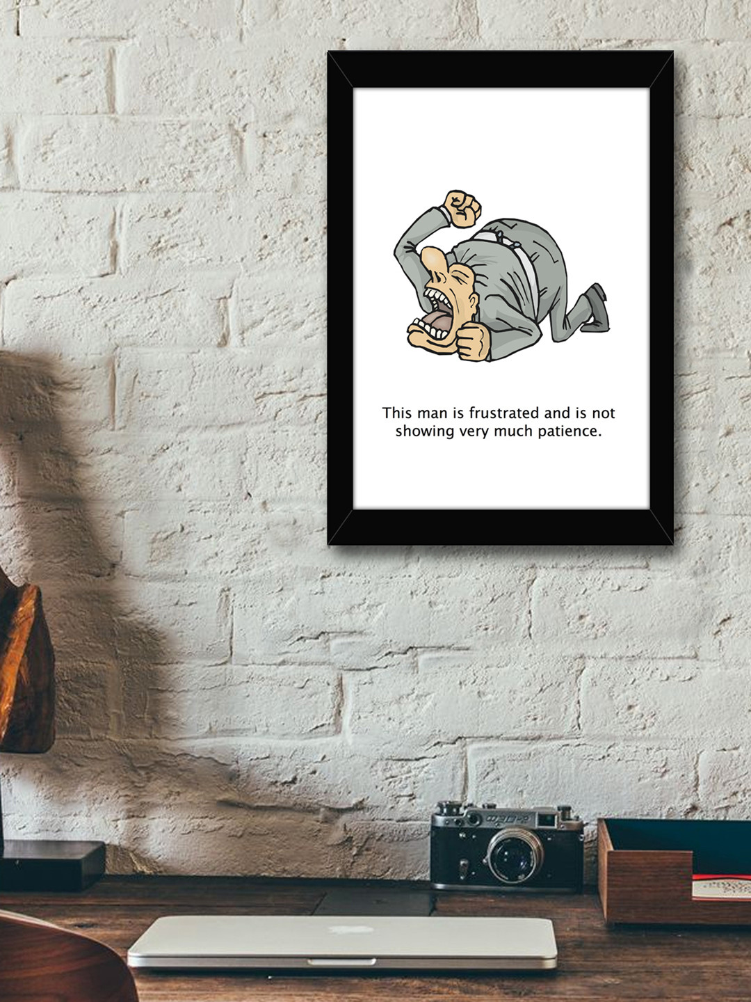 TIED RIBBONS Inspirational Synthetic Wood Wall Rectangle Paintings Wall Art-13.6 x 10.2 In