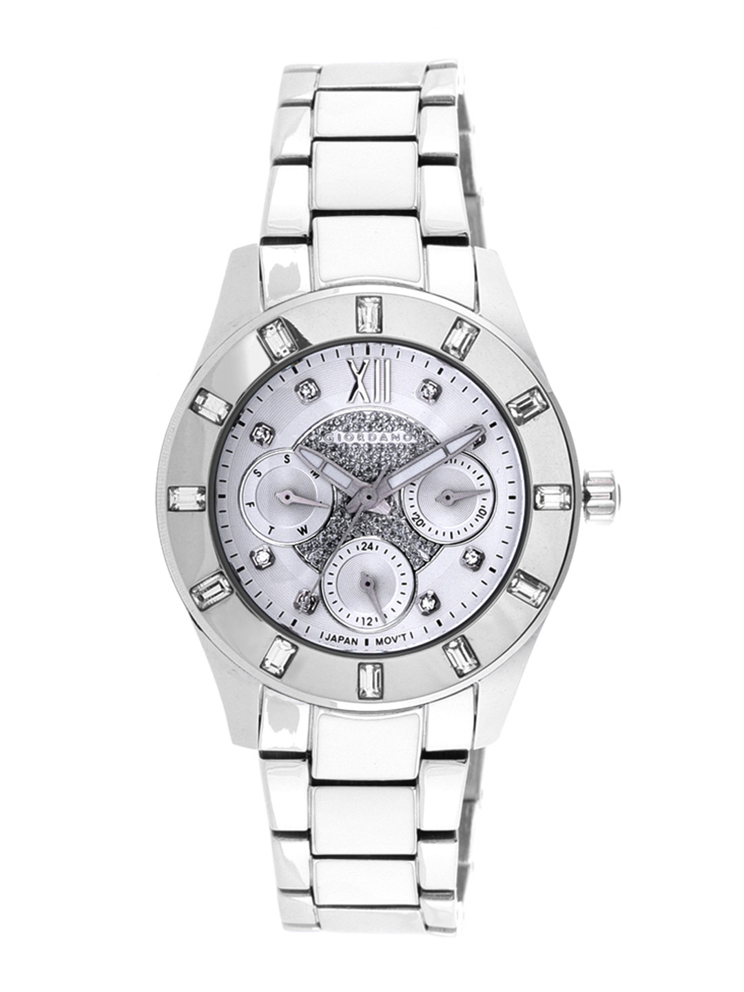 GIORDANO Women Silver-Toned Analogue Watch GD-2031-11