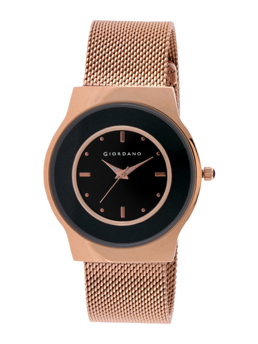GIORDANO Women Black Analogue Watch R4008-22