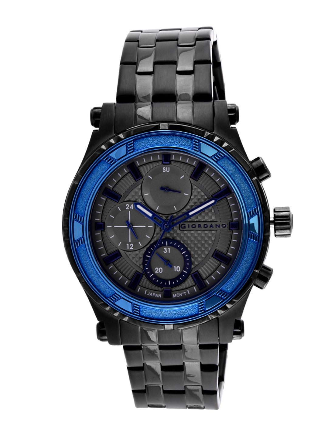 GIORDANO Men Black Analogue Watch GD-1015-22