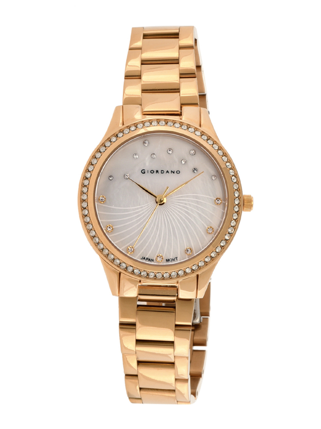 GIORDANO Women White Analogue Watch R4000-22