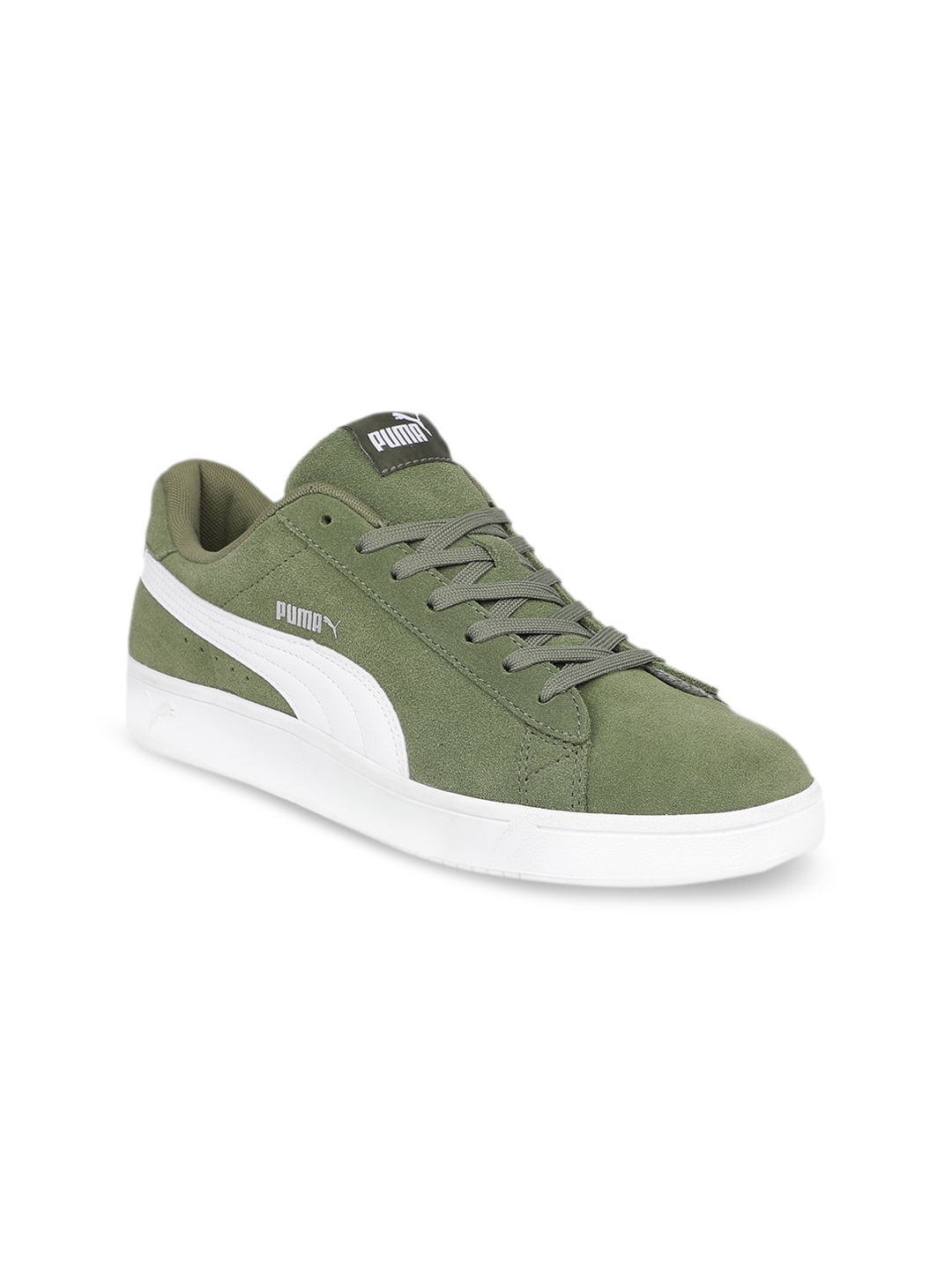Buy Puma Men Olive Green Sneakers 