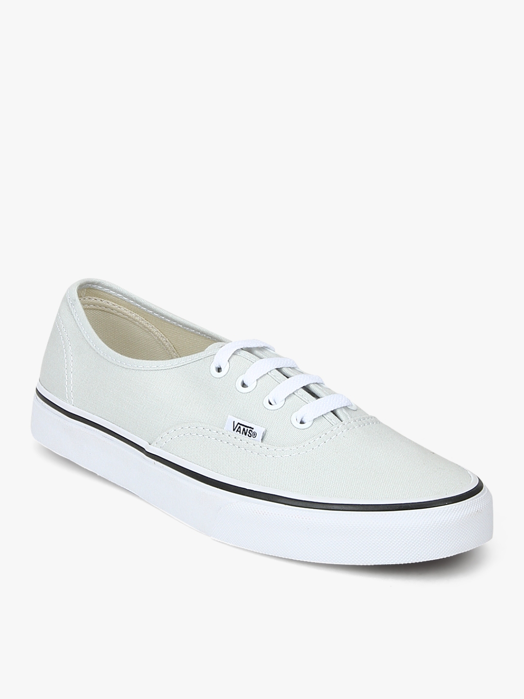 Off white leather vans sales
