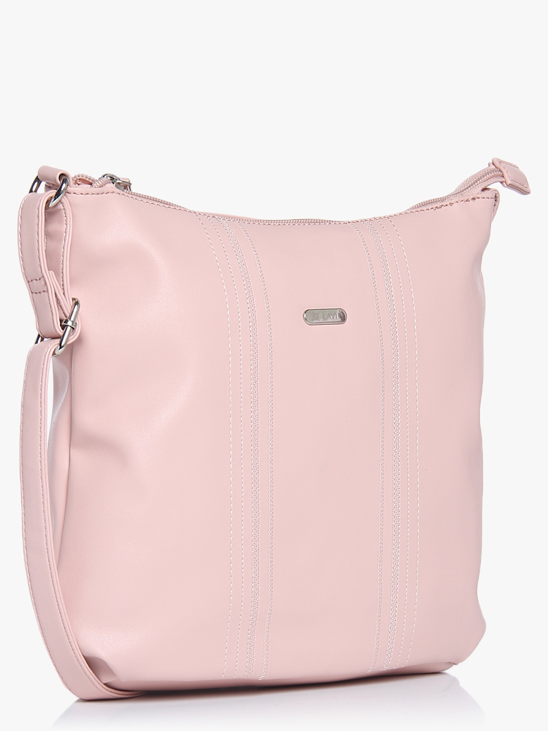 Lavie Pink Solid Sling Bag