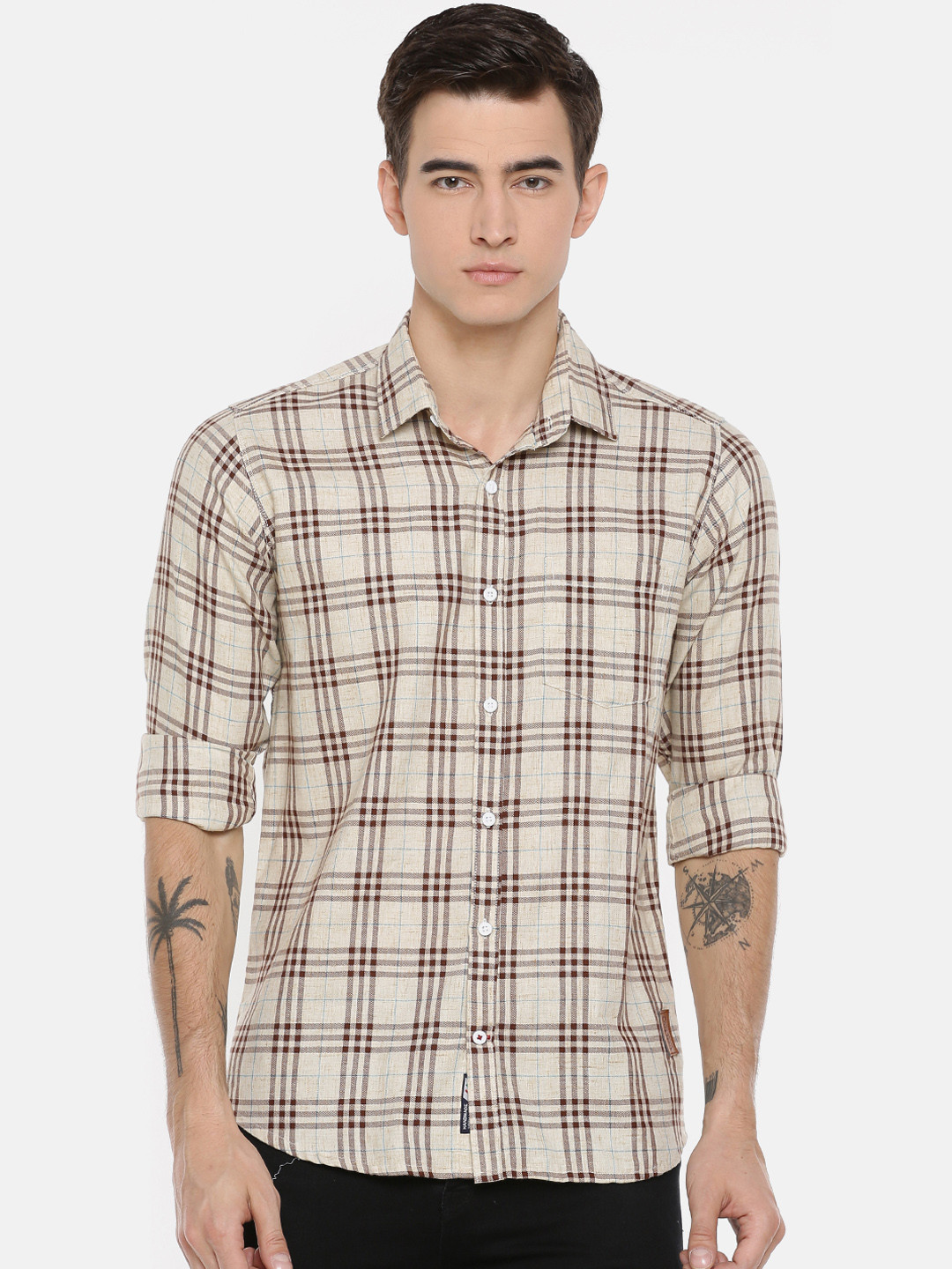 Checked Casual Shirt - Shirts for Men 