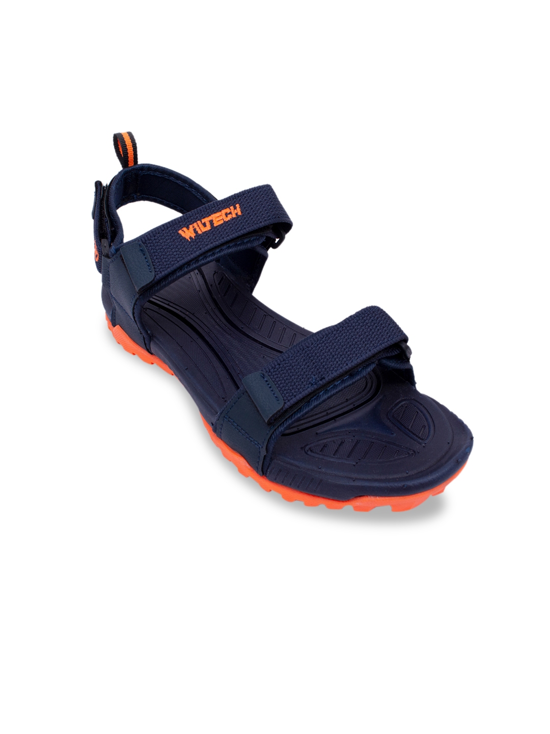 Buy ASIAN Men TABLET Navy Blue Orange Sports Sandals Sandals for Men 9120141 Myntra