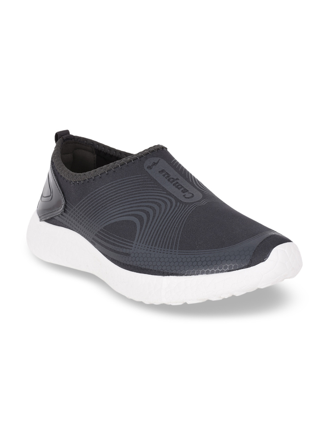 Campus Men Charcoal Running Shoes 