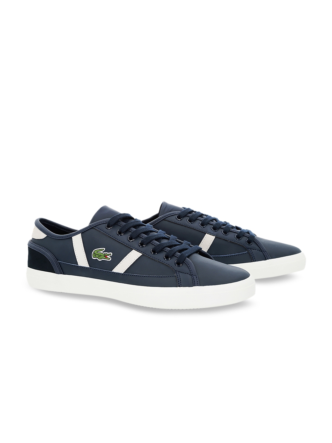 Buy Lacoste Men Navy Blue Sneakers 