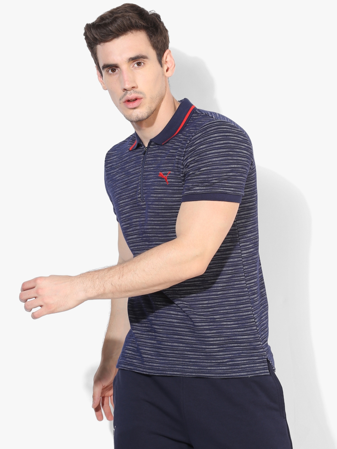 puma polo t shirts myntra