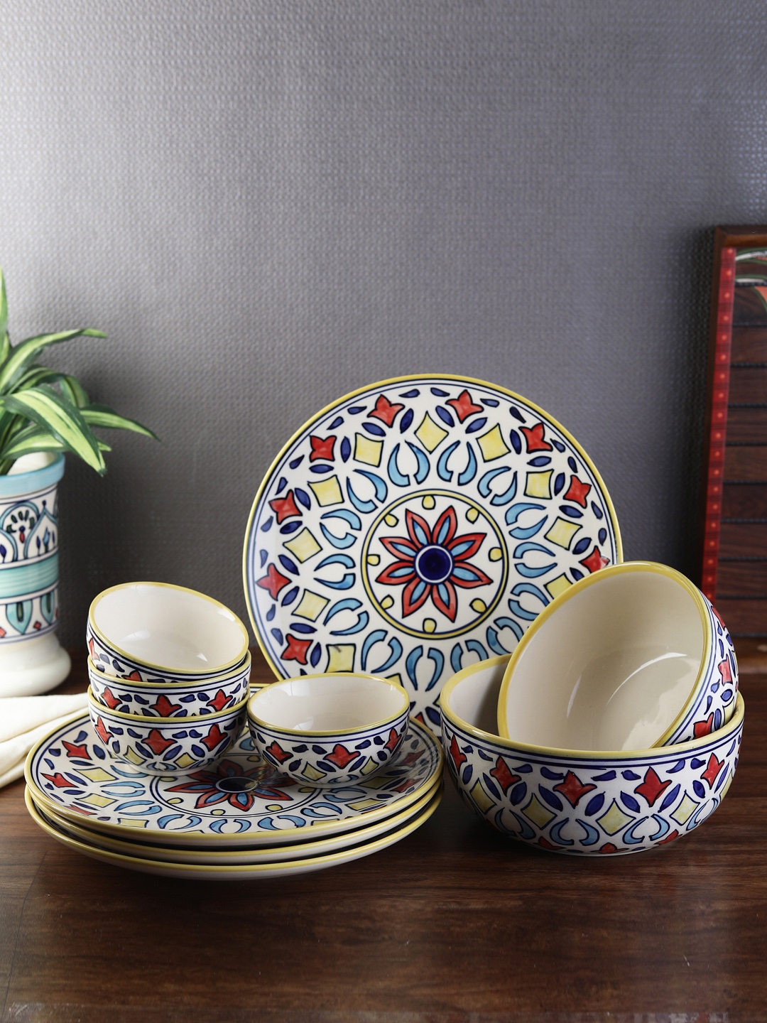 Ceramic crockery deals set