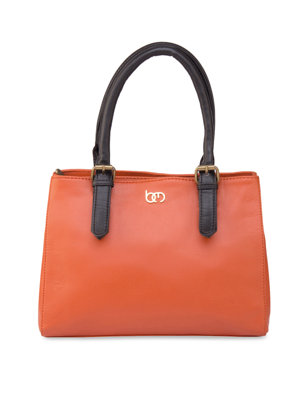 Bagsy Malone Orange Solid Shoulder Bag