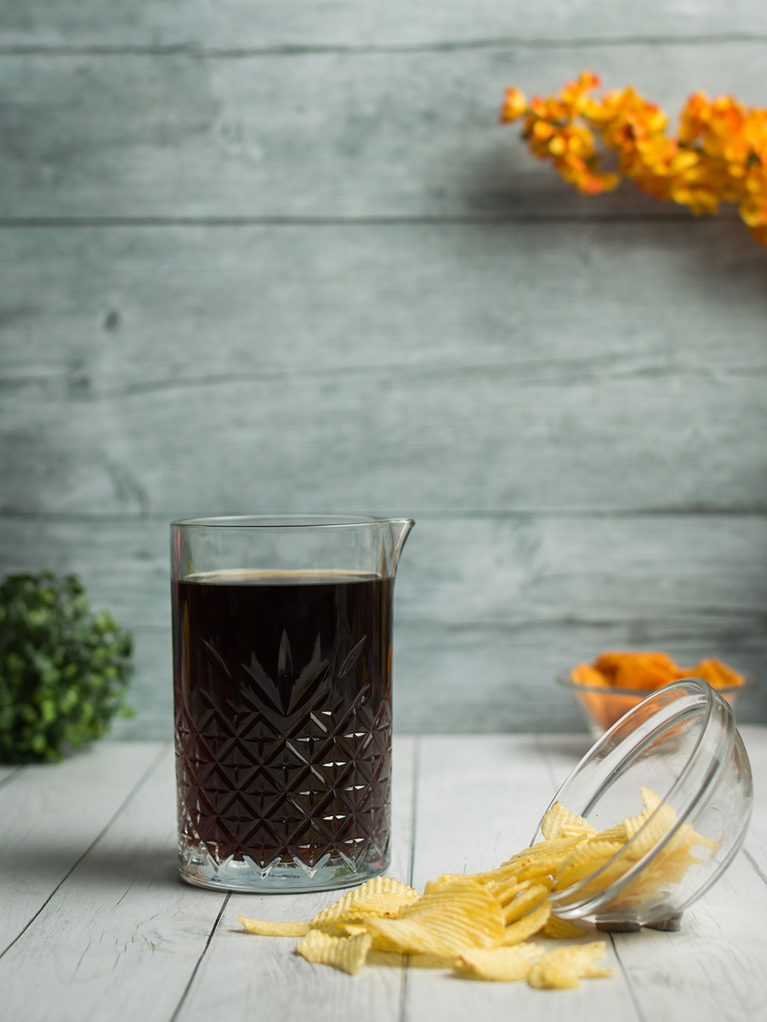 Pasabahce Transparent Textured Glass Jug 725 ml