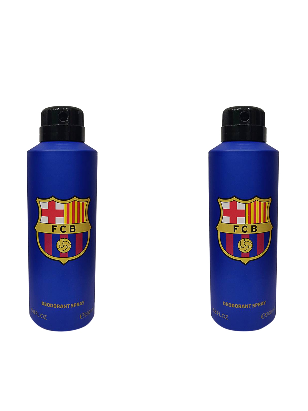 Buy FC Barcelona Unisex Pack Of 2 Blue Deodorant 200ml Each - Deodorant for  Unisex 9771127