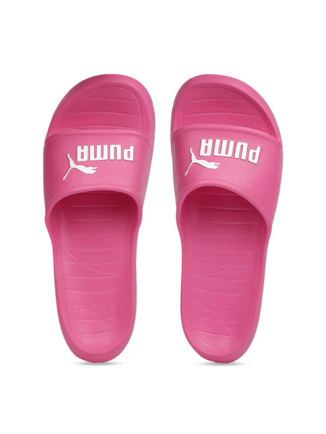 puma pink sliders