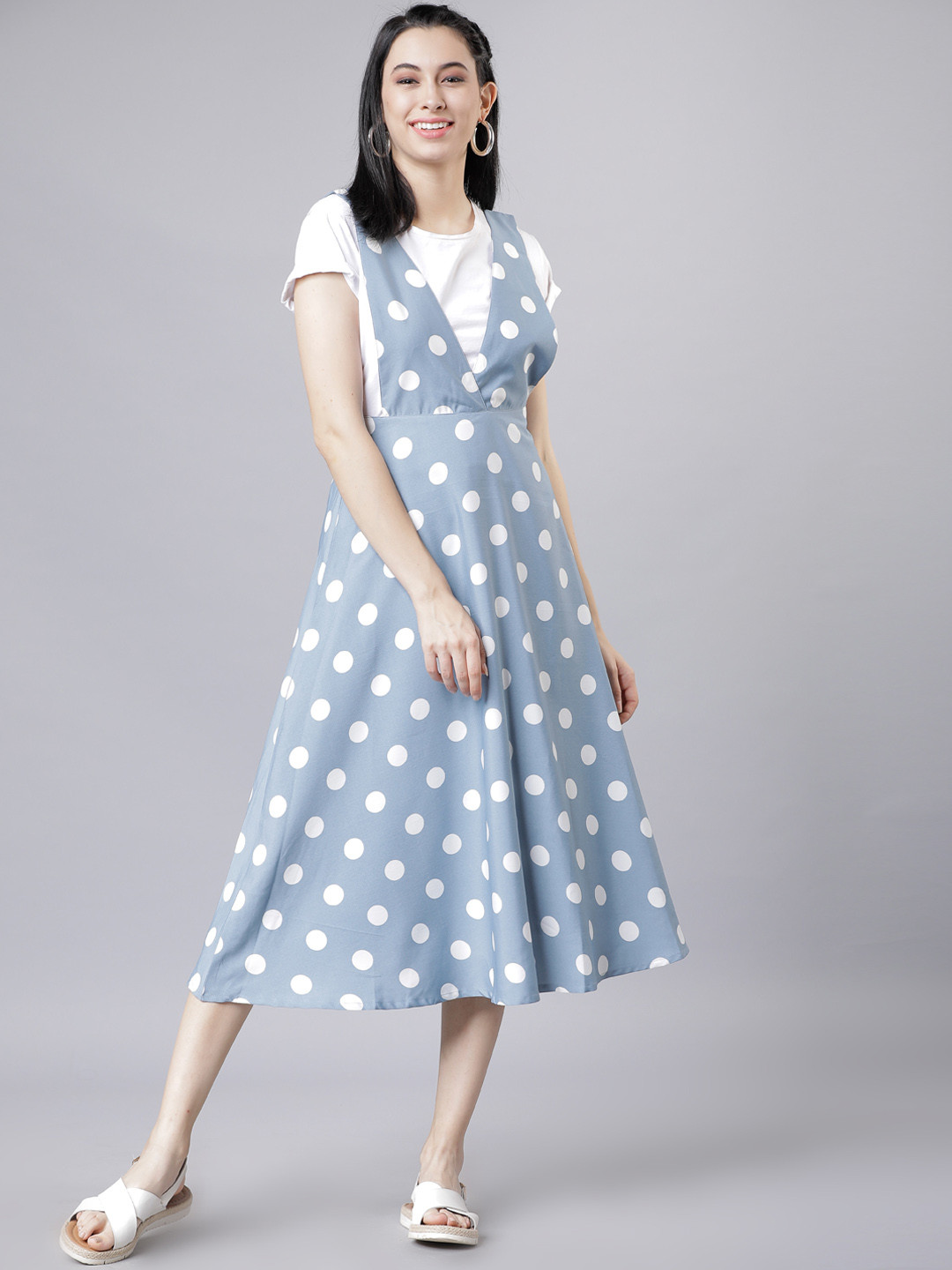 tokyo talkies pinafore dress