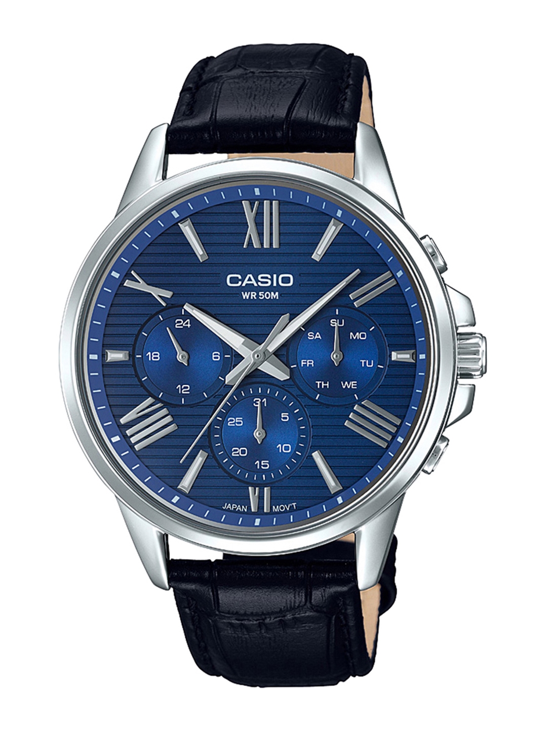 Buy Casio Enticer Men Blue Analogue Watch A1609 Watches for Men