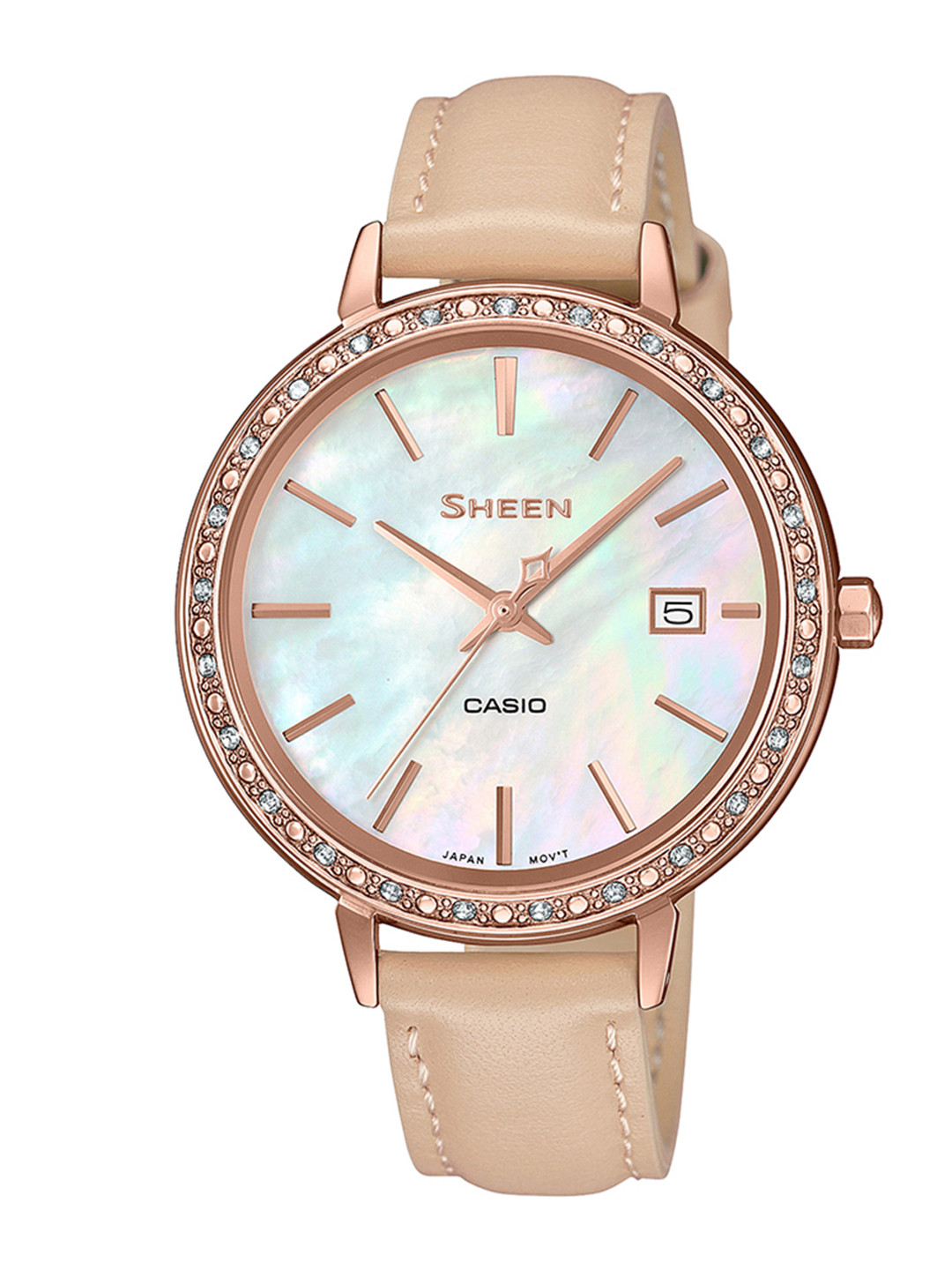 Casio Sheen Women Silver Analogue watch SX246 SHE-4052PGL-7BUDF
