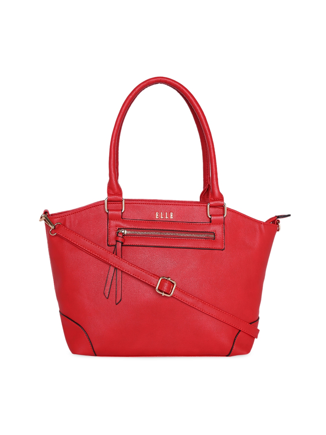 Buy ELLE Red Solid Shoulder Bag Handbags for Women 10073641 Myntra