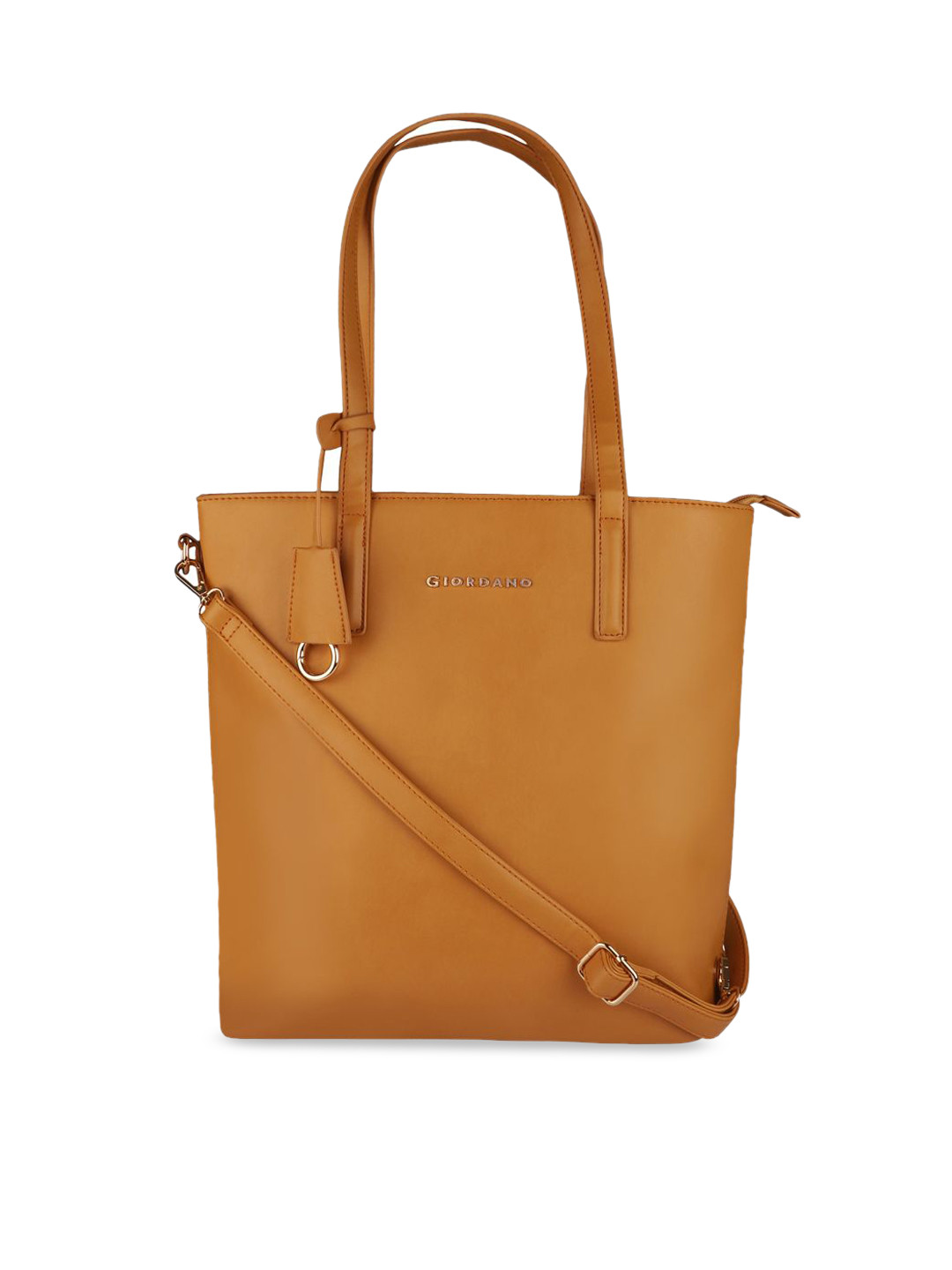 GIORDANO Women Yellow Solid Shoulder Bag