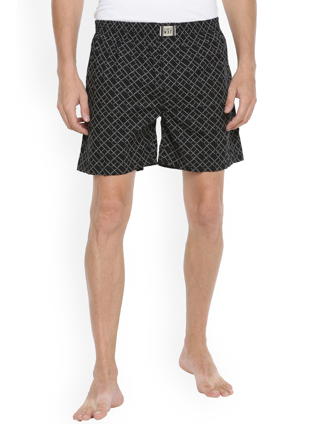 Force NXT Men's Super Combed Cotton Printed Boxer Shorts
