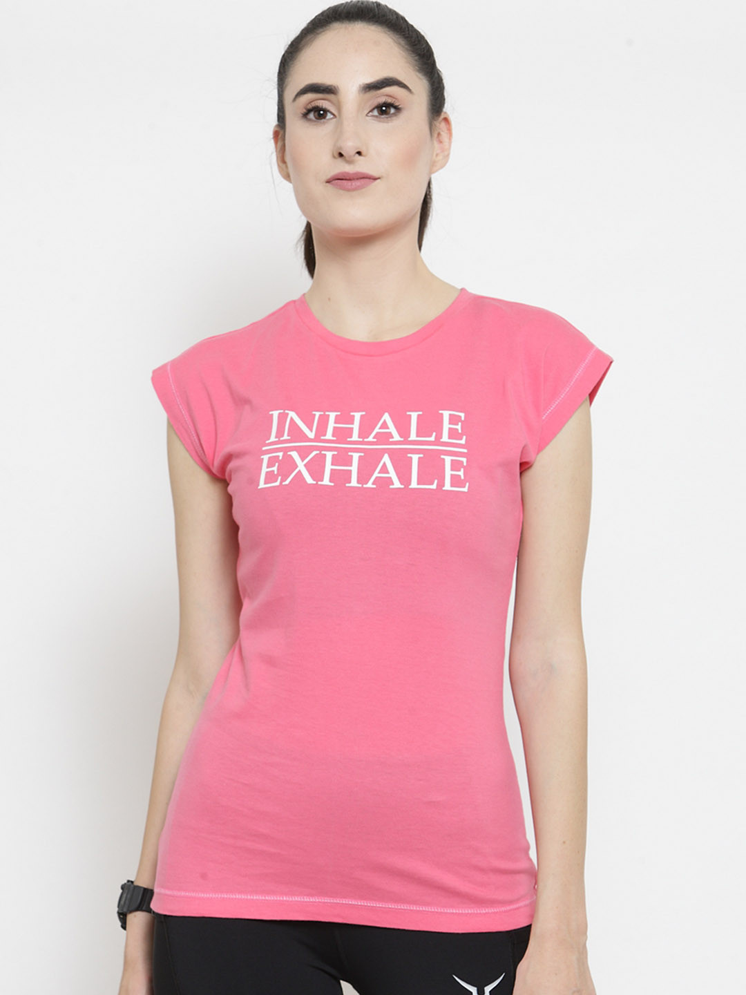 Invincible Women Fitted Inhale/Exhale T-Shirt