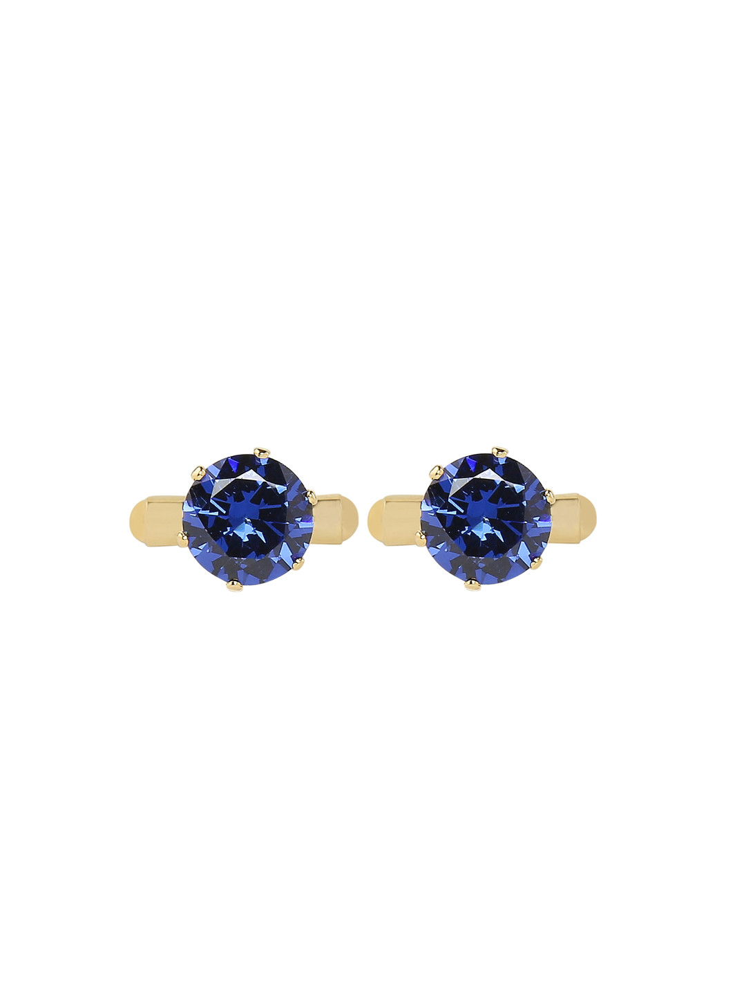 bodha Gold-Toned Geometric Cufflinks